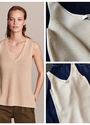 Стильний вязаний топ жилет від m&s