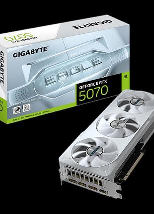 Відеокарта rtx 5070 12gb gddr7 eagle oc ice gigabyte (gv-n5070eagleoc ice-12gd)