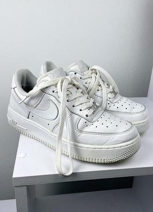 Nike air force 1 (размер 38) кеды кроссовки низкие dunk jordan blazer cortez max tn presto white vandal белые кожаные 2 sb court