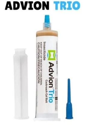 Гель від тарганів засіб advion trio cockroach gel з 3 компонентами посиленої дії + носик і штовхач