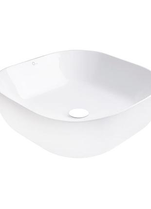 Раковина-чаша qtap kolibri 430х430х150 white qt1011k396wn