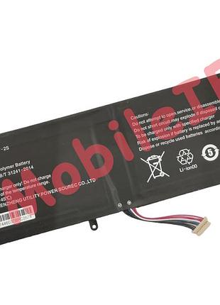 Акумулятор батарея prestigio smartbook 141 c2, utl4776127-2s, 5000mah, 37wh, тип-a, 9pin, original