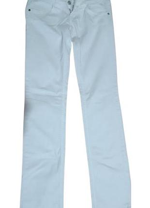 Белые джинсы pe jeans london (размер s / стрейч)