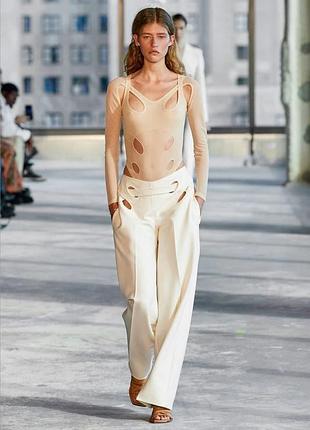 Dion lee, дизайнерські брюки палаццо, оригінал