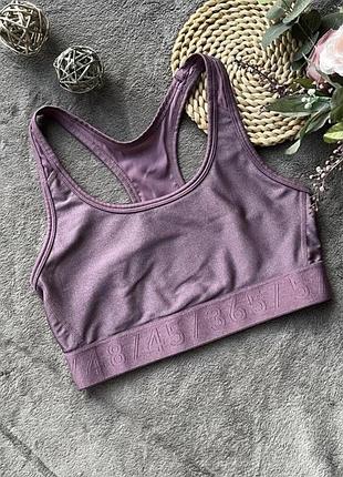 Спортивний топ з еластичною резинкою h&m