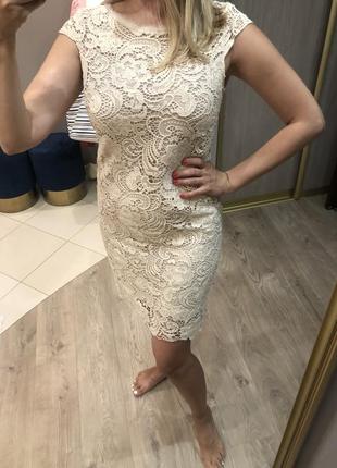 Платье коктейльное италия кружево м2 фото