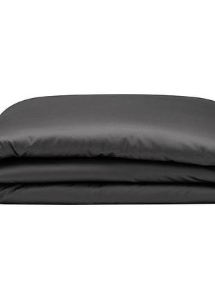 Підковдра ardesto mix&match premium 160х220см сатин / на блискавці сірий (art1622dvy)