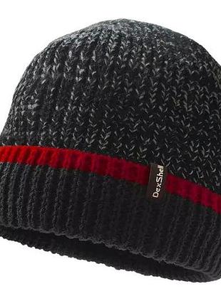 Шапка для активного відпочинку dexshell cuffed beanie dh353redsm, m, червона, водонепроникна