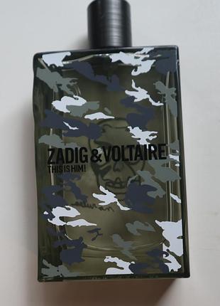 Туалетная вода zadig voltaire this is him no rules