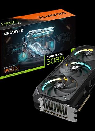 Відеокарта rtx 5080 16gb gddr7 gaming gigabyte (gv-n5080gaming-16gd)