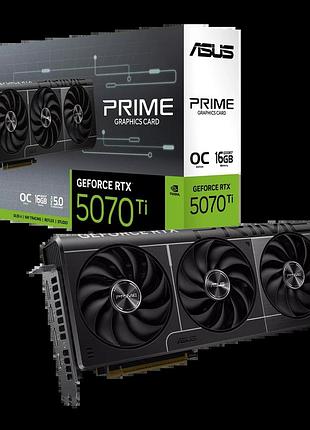 Видеокарта rtx 5070 ti 16gb gddr7 prime oc asus (prime-rtx5070ti-o16g)
