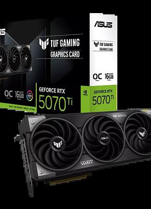 Видеокарта rtx 5070 ti 16gb gddr7 tuf gaming oc asus (tuf-rtx5070ti-o16g-gaming)