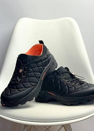 Кросівки merrell ice cap moc 2 black orange gore tex