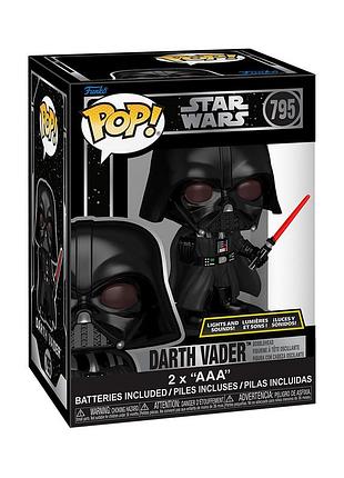 Игровая фигурка funko pop! серии звёздные войны - дарт вейдер (звук, свет)