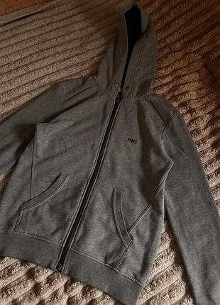 Сіра зіпка armani jeans розмір м