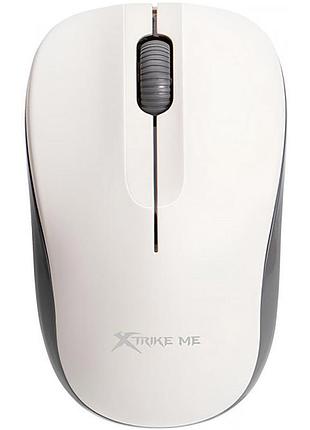 Мышка беспроводная компьютерная xtrike me gw-116 1000dpi 3 кнопки white (gw-116wh)