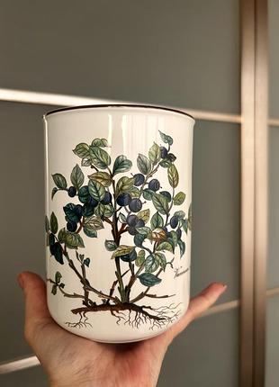 Порцелянові банки для зберігання круп з колекції botanica від villeroy & boch