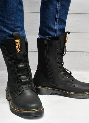 🔥 dr. martens шкіряні зимові черевики msd післяплата купити4 фото