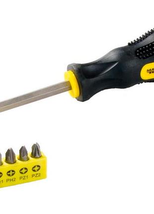 Викрутка mastertool магнітна 8 од. (40-0142)