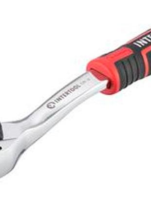 Рукоятка із храповим механізмом intertool 3/8" x 72t storm (et-8002)