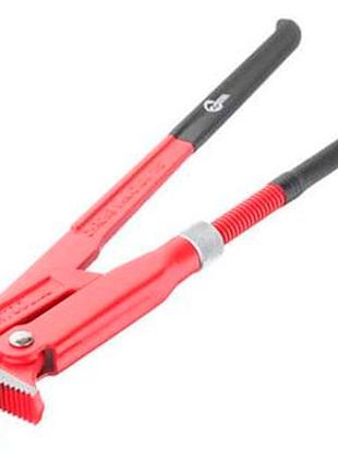 Ключ трубный intertool рычажный 90° х 1.5" (ht-0188)