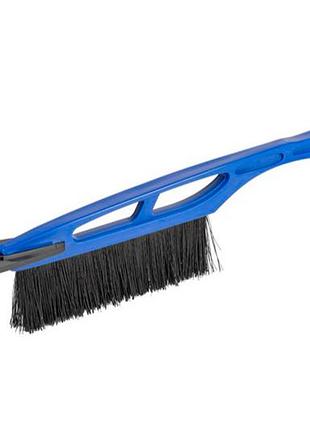 Щетка со скребком mastertool 520 мм синяя (84-0004)