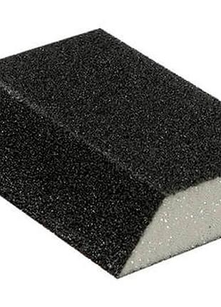 Губка шлифовальная intertool 110 x 75 x 25 мм x p120 трапеция (ht-0812)