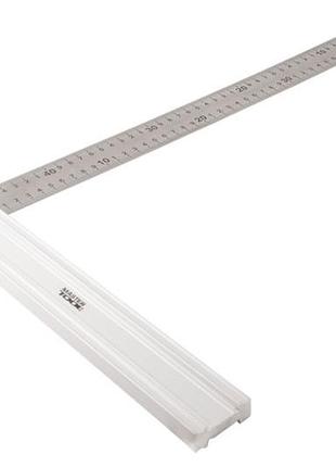 Угольник mastertool 500 мм алюминий + нержавеющаяя сталь (30-1500)