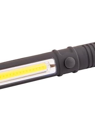 Фонарь магнитный mastertool 2led x 1 вт (1cob) (94-0806)
