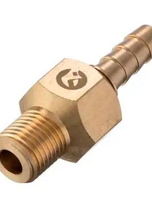 Шарнир поворотный intertool-storm наружная резьба 1/4" на шланг 8 мм (pt-2205)