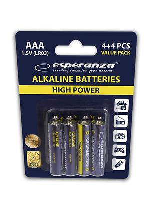 Батарейка ааа esperanza ezb104 в блистере 8шт
