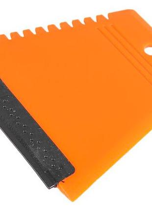 Скребок для стекла mastertool 110 мм трапецивидный (84-0012)