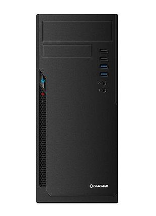 Корпус компьютерный atx gamemax et-211-u3 np без блока питания/middle tower черный