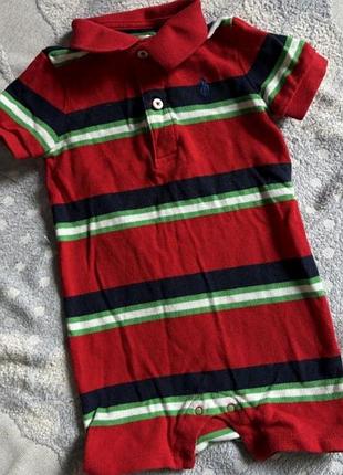 Ромпер ralph lauren поло для малюків, ромпер дитячий