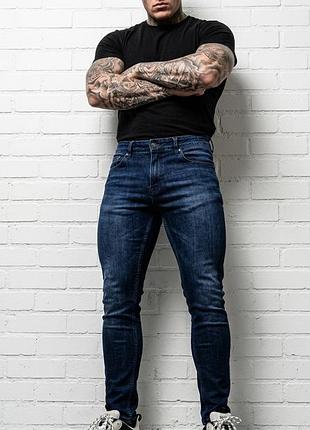 👖 мужские джинсы blue ridge | midnight blue stretch | размер w30/l32 (m)