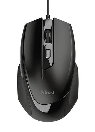 Мышь компьютерная trust-23650 voca comfortable mouse проводная