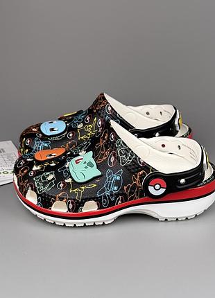 Сабо сrocs pokemon print c7 23-24 клоги