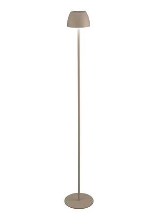 Підлоговий led світильник livarno home led-akku stehleuchte matt-beige 400 lm