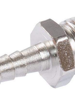 Штуцер mastertool с наружной резьбой 1/4" на шланг 6 мм (81-9286)