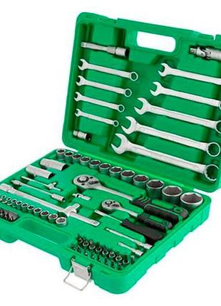 Набор инструмента intertool 1/4" x 1/2" 82 ед. semipro (et-6082sp)
