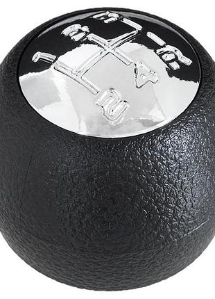Alfa romeo 147 00-10 ручка перемикання передач чорна + хром 5 передач