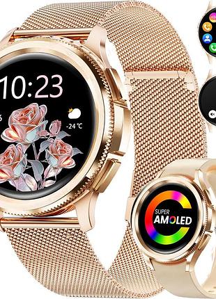Умные часы smart watch женские с bluetooth вызовами тонометром сообщениями telegram viber whatsapp ip67 и спорт функциями