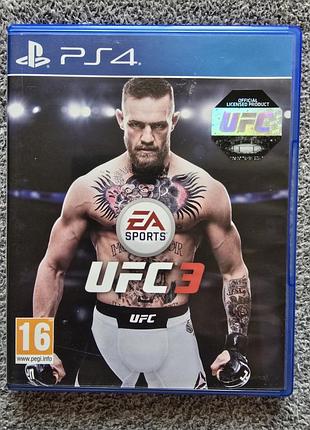 Ufc 3, російська версія,б/у, playstation 4,5 (ps4,5) пс4,5