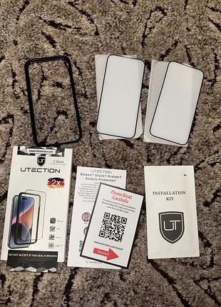 Захисне скло utection для iphone 15 (6.1") - комплект 2 шт