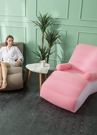 Надувний диван – крісло з підлокітниками inflatable sofa · портативне складане крісло для дому, дачі, туризму та відпочинку,