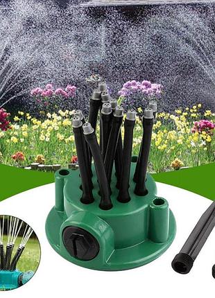 Розумна система поливу 12 в 1 спринклерний зрошувач multifunctional water sprinklers розпилювач для газону / поливальна система