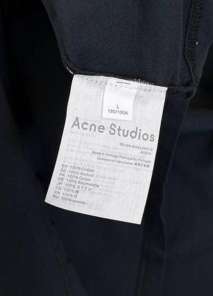 Лонгслв acne studios синього кольору 4