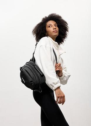 Жіноча сумка через плече бананка sambag flex pro оксфорд