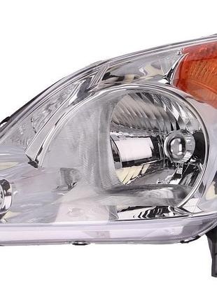 Передня альтернативна тюнінг оптика фара depo на honda cr-v 2 жовт ліва 01-04 хонда црв