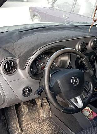 Накидка на панель приборов mercedes citan, aclass w415, 2012+